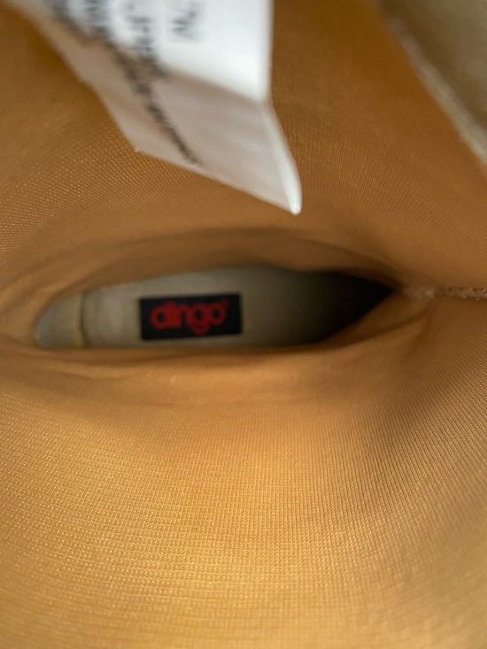 Dingo Red Fringe Bohemian Cowboy Boots, Size 7 - Picture 14 of 15